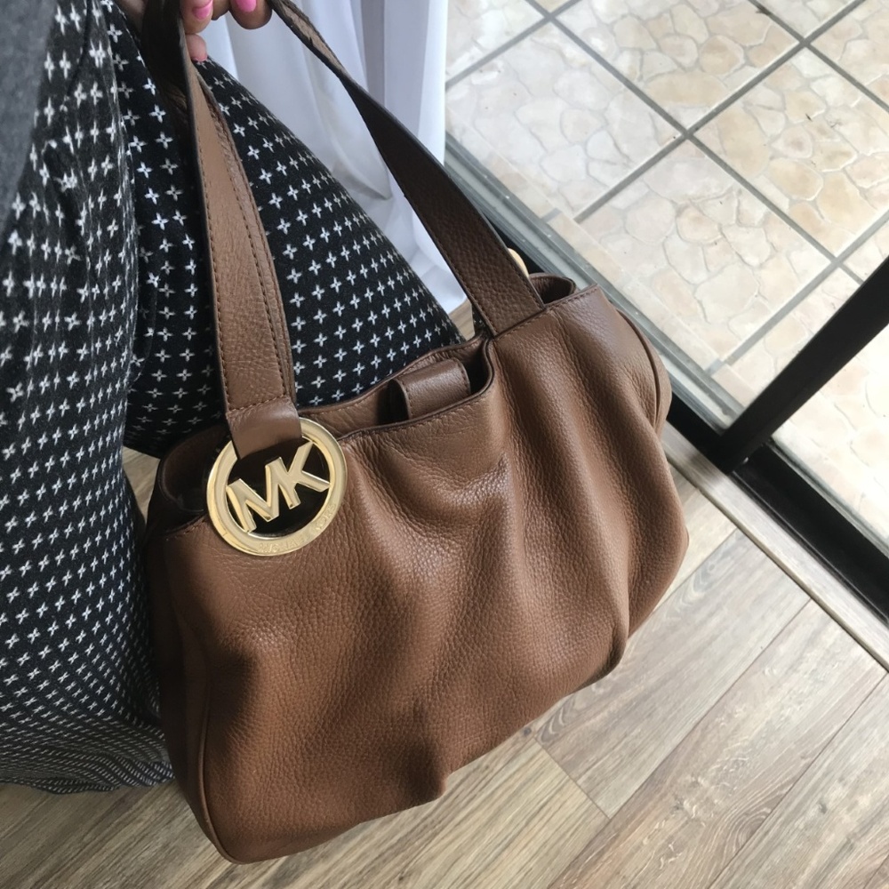 *Auth* Brown Michael Kors bag